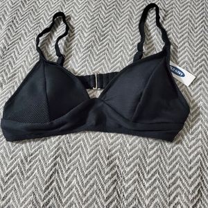 Triangle bralette swim top
